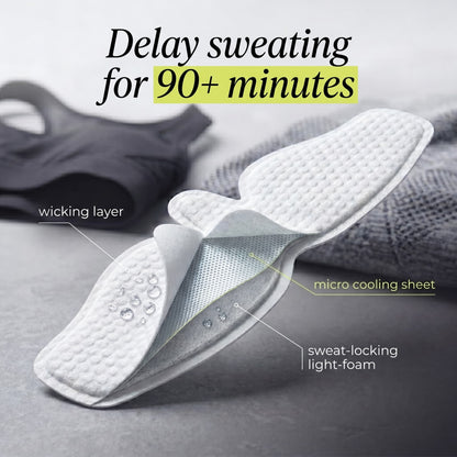 Unbounced® Sweat Delaying Bra Liner - 10 PACK