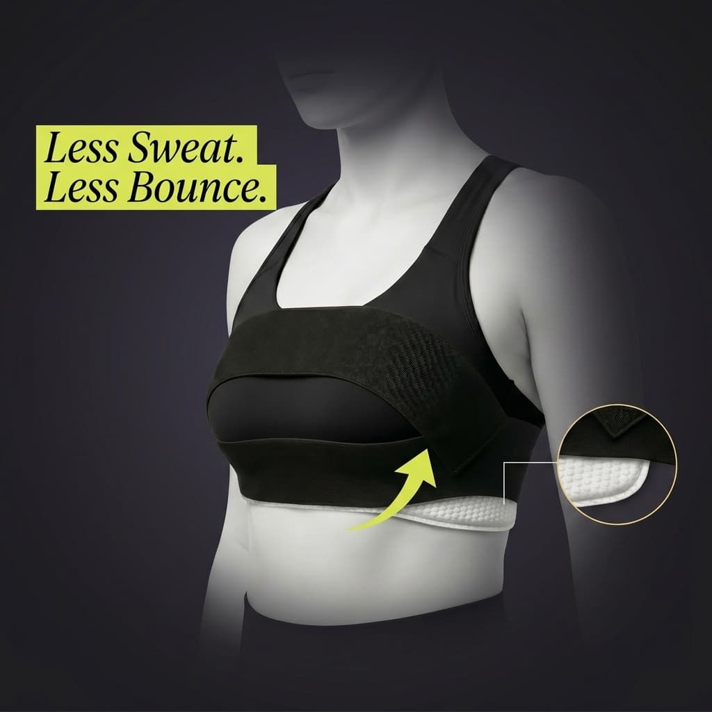 Unbounced® Sweat Delaying Bra Liner - 10 PACK