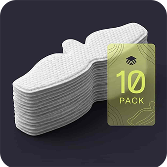 Unbounced® Sweat Delaying Bra Liner - 10 PACK